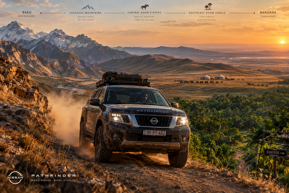 THE 2027 SILK ROAD CHAUFFEUR 4x4 EXPEDITION – Baku to Bangkok - 60 Tage